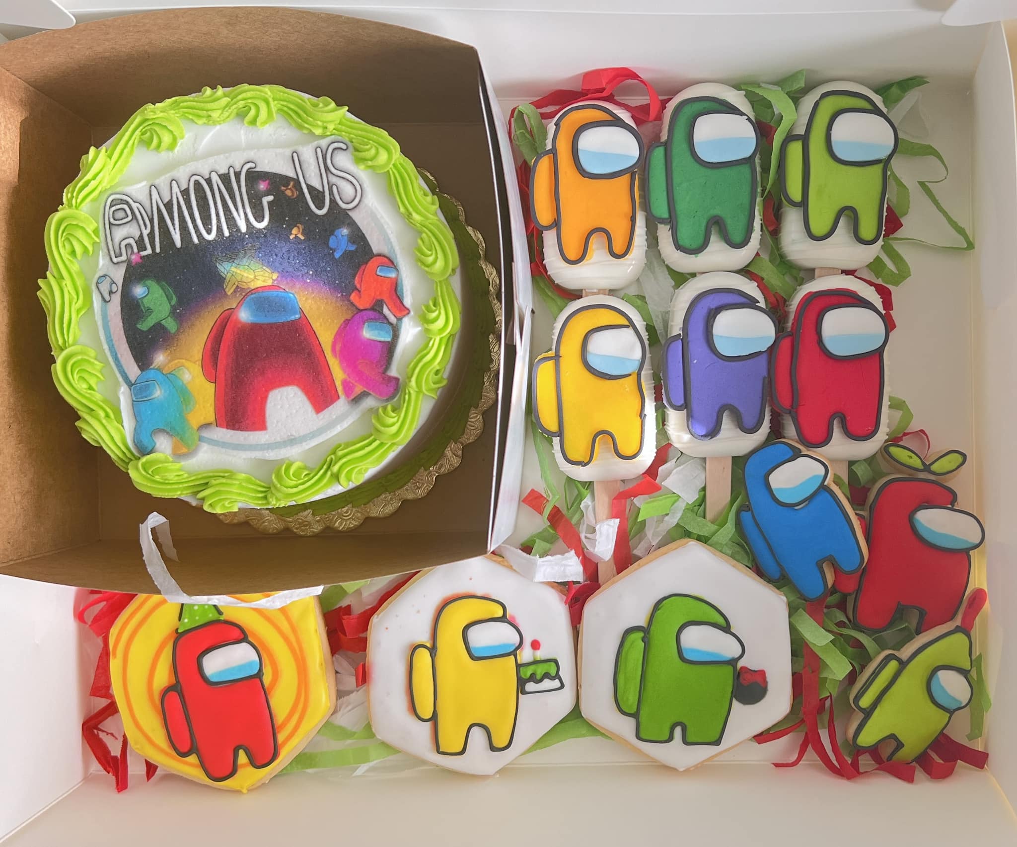 Among Us themed Bento Box